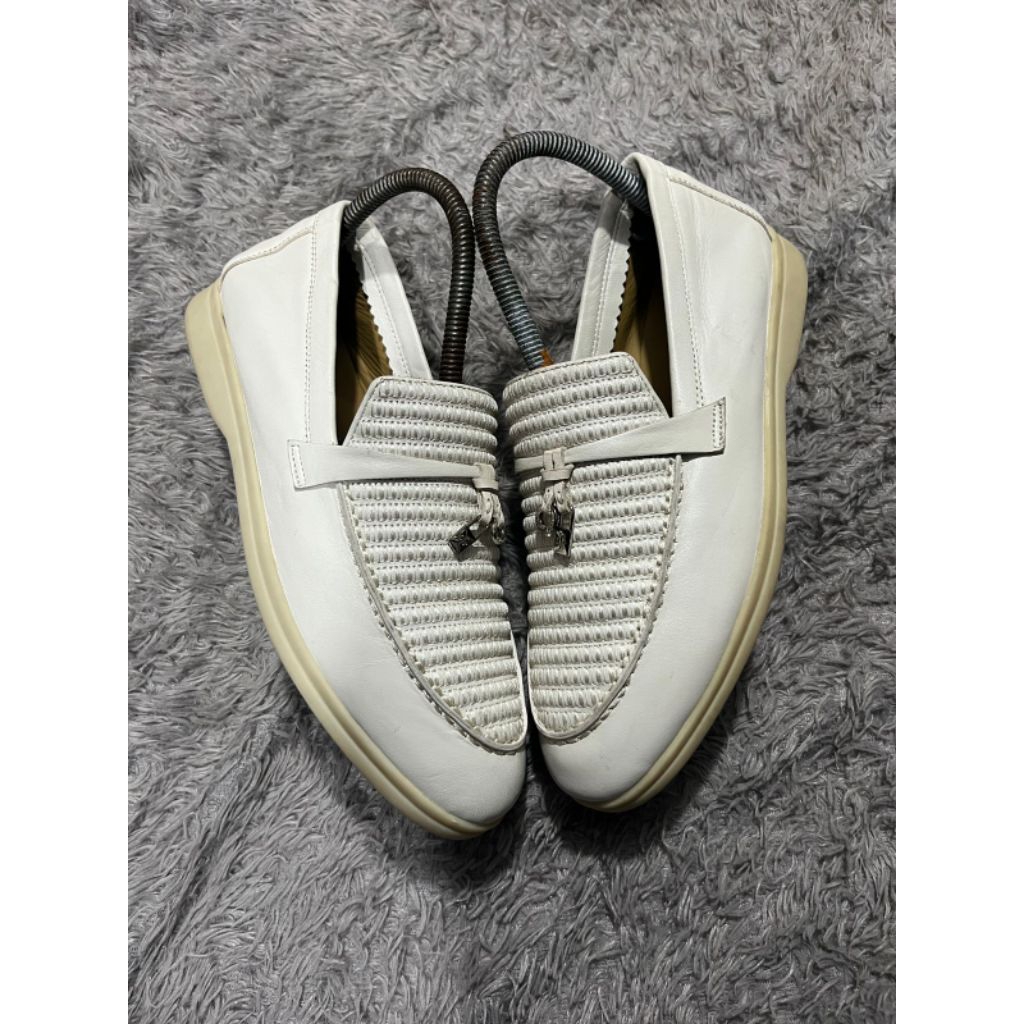 sepatu LORO PIANA size 38/25cm made in italy mulus