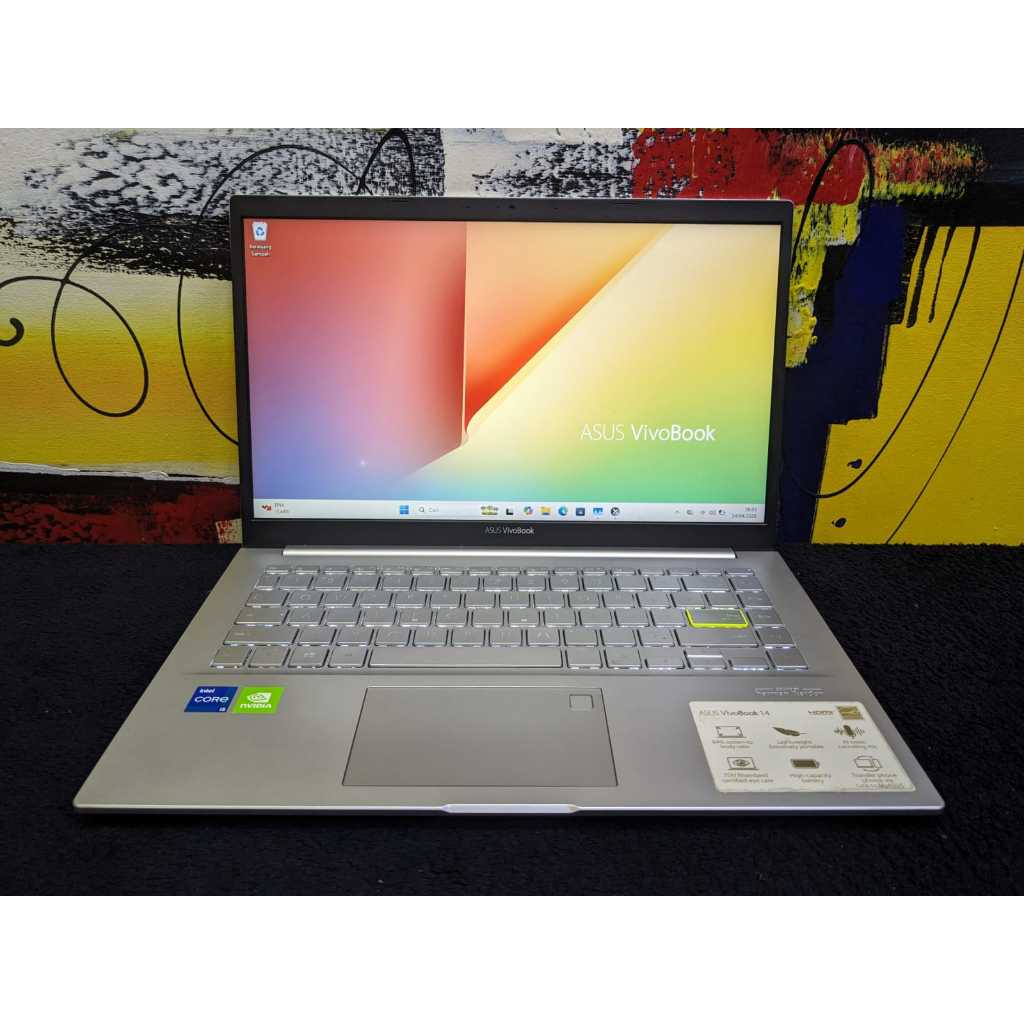 Laptop Asus Vivobook 14 Core i5 Gen 11 8/512 Nvidia MX350 2GB