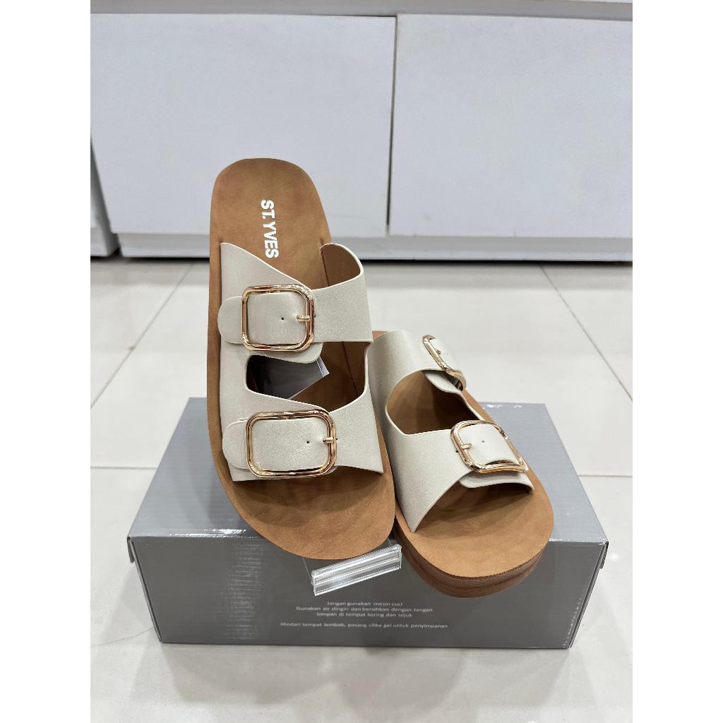 ST.YVES Sandal Slipper Wanita Sandal Slop Wanita St.Yves Empuk
