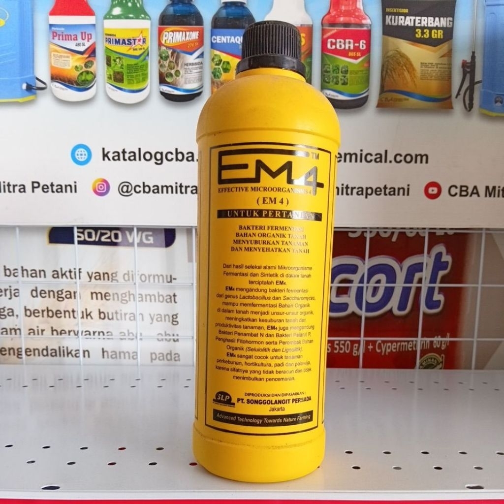EM4 EM 4 BAKTERI FERMENTASI UNTUK PERTANIAN - 1 LITER