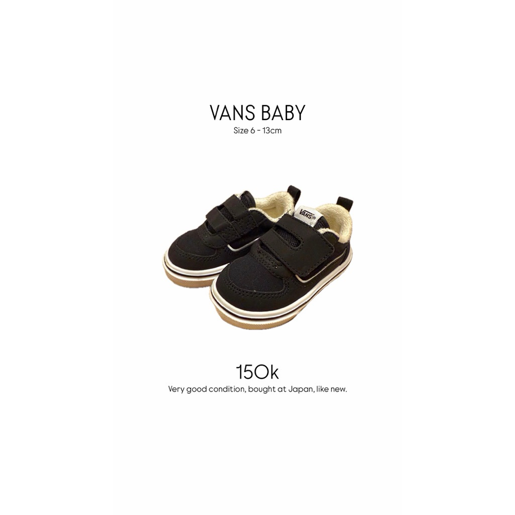 Preloved Vans Baby Original
