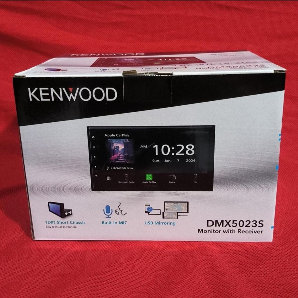 Head unit kenwood DMX5023S - kenwood DMX 5023S double din android auto apple car play