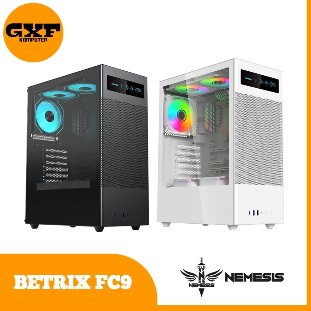 NYK Nemesis Betrix FC9 | ATX PC Case With LCD Digital Display