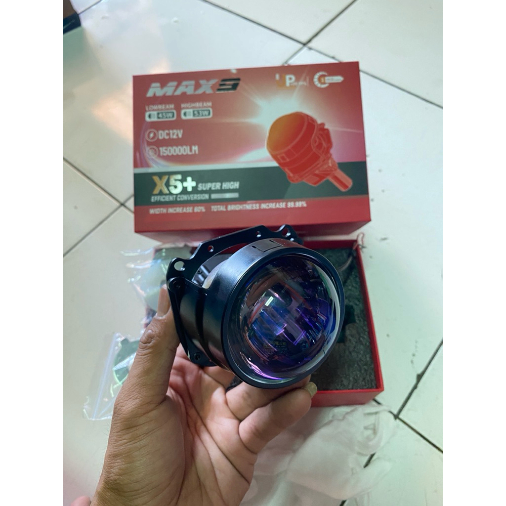 Biled Headlamp 2.5 inch Max9 Dikam