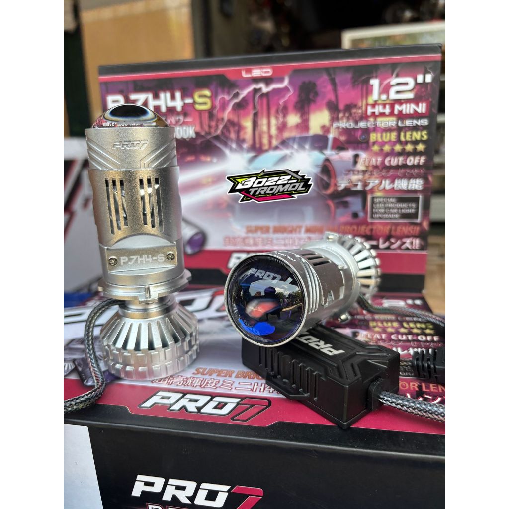 Mini Projector Biled PRO7 P. 7H4-S Clean PNP H4