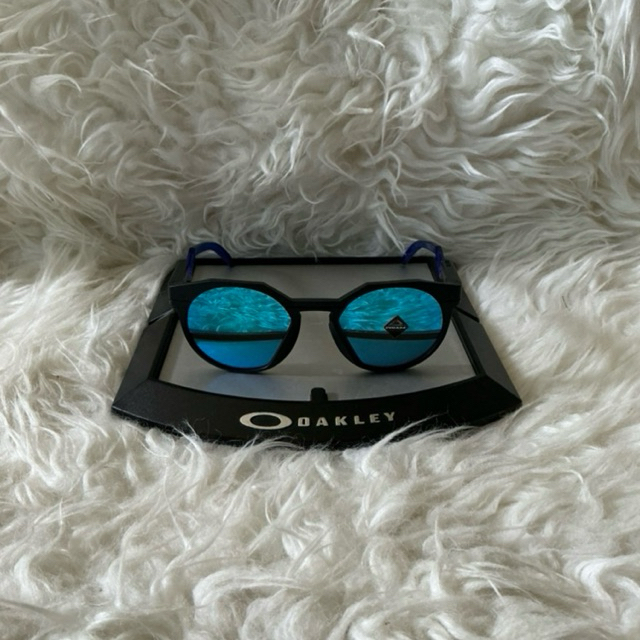 Kacamata Original Oakley HSTN Matte Black w/ Prizm Sapphire Polarized 009242A 04