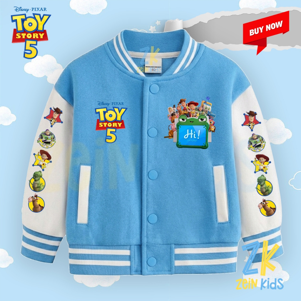Jaket Varsity Anak Toy Story 5 / Varsity Disney Pixar Toy Story 5