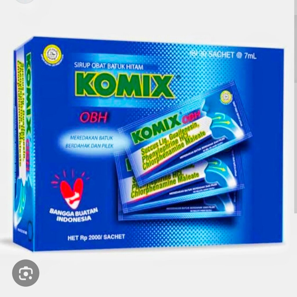 KOMIX DEWASA OBAT BATUK 1 BOX