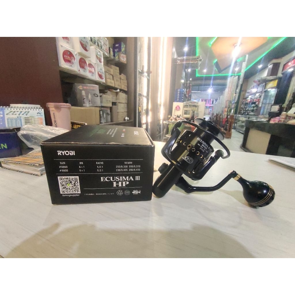 REEL RYOBI ECUSIMA III 8000 HP