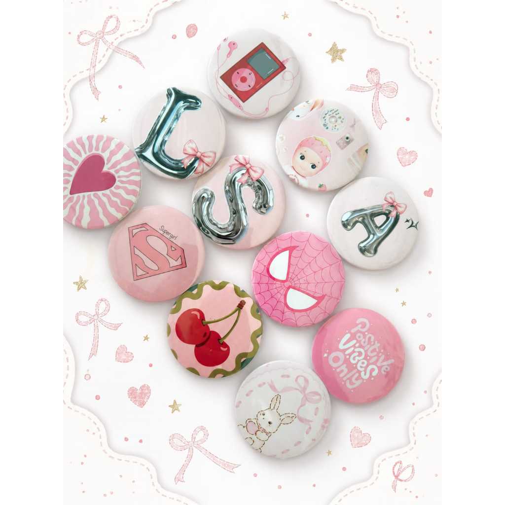 pin aesthetic | pinY2k | pin lucu | pin 58mm | button pin | pin murah | pin korea | pin tas