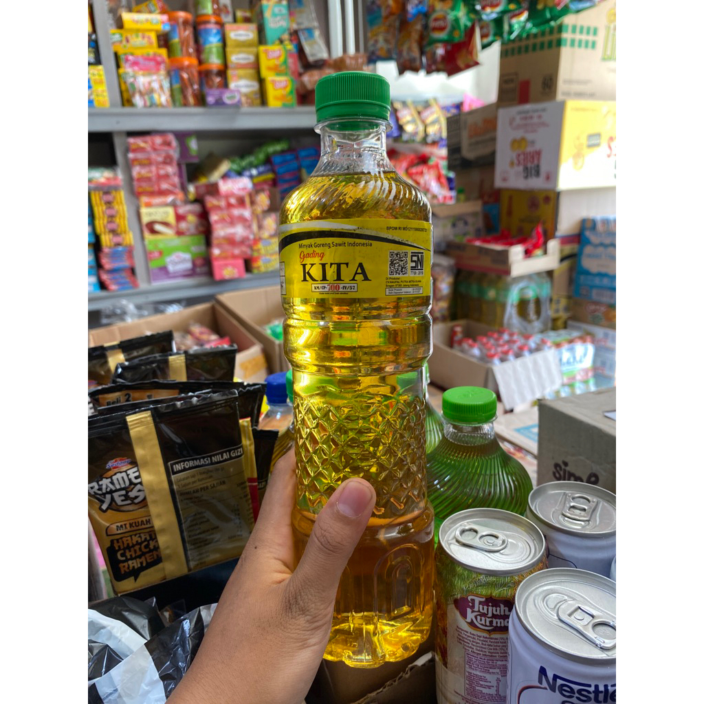 1 Dus Minyak Goreng M Y. Kita 800ml Isi 12 Botol - Berkualitas, Bening, Bersih