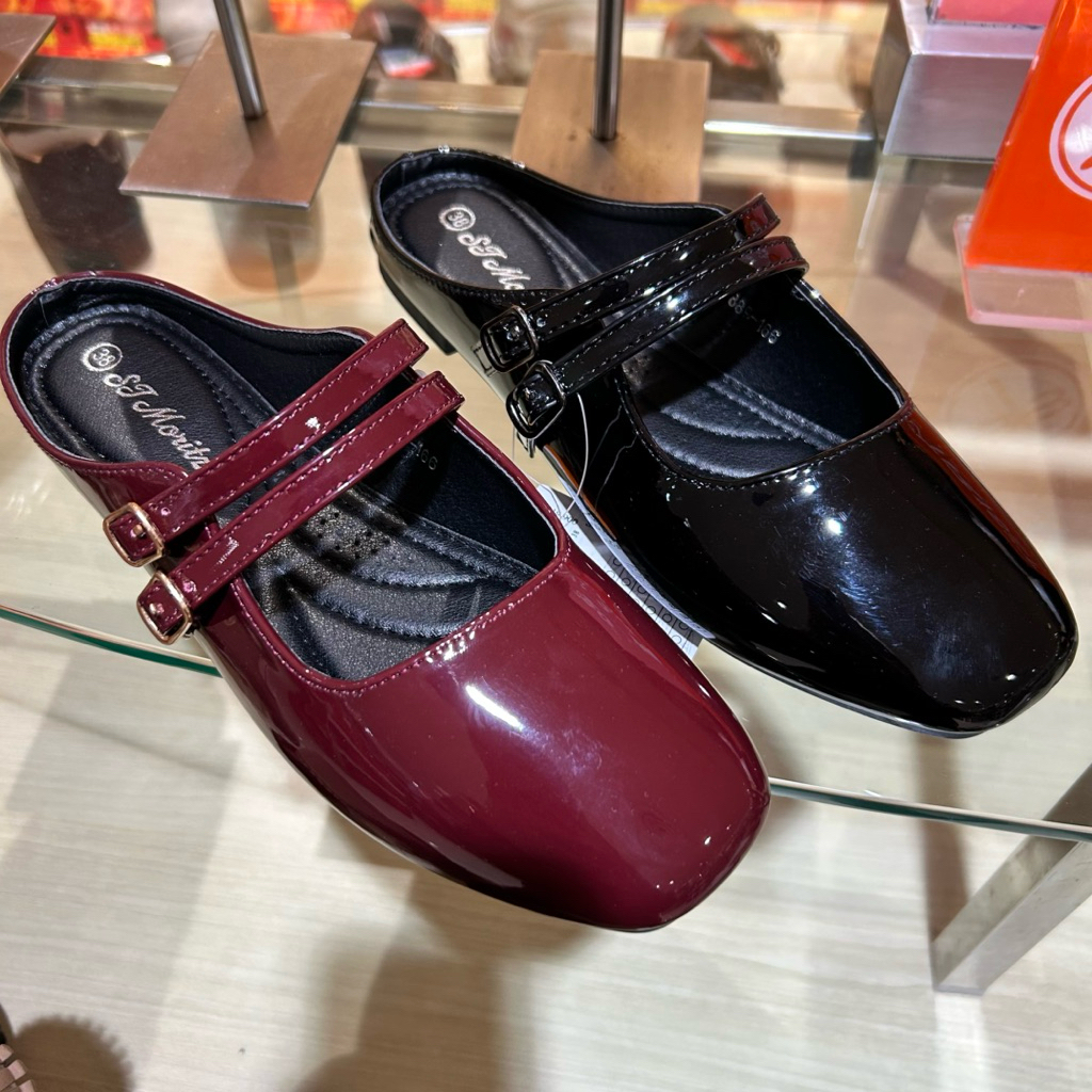 sepatu wanita selop/bustong ST.MORITZ original