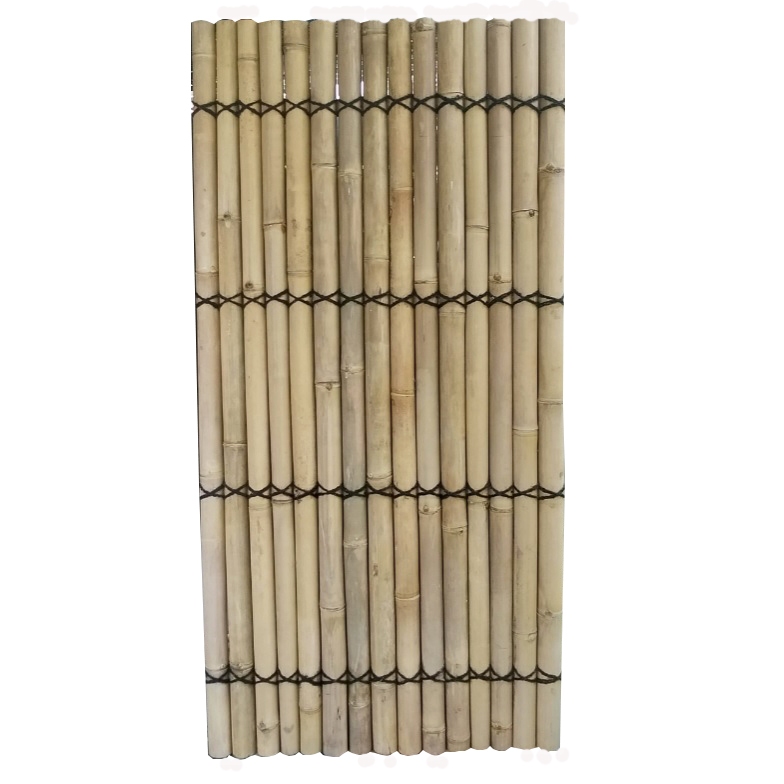 pagar bambu belah kuning apus 100x240 cm