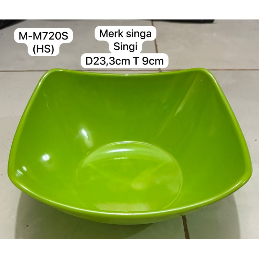 MANGKOK MELAMIN MERK SINGA-SINGI//MANGKOK SAYUR/MANGKOK IKAN/MANGKOK MELAMIN