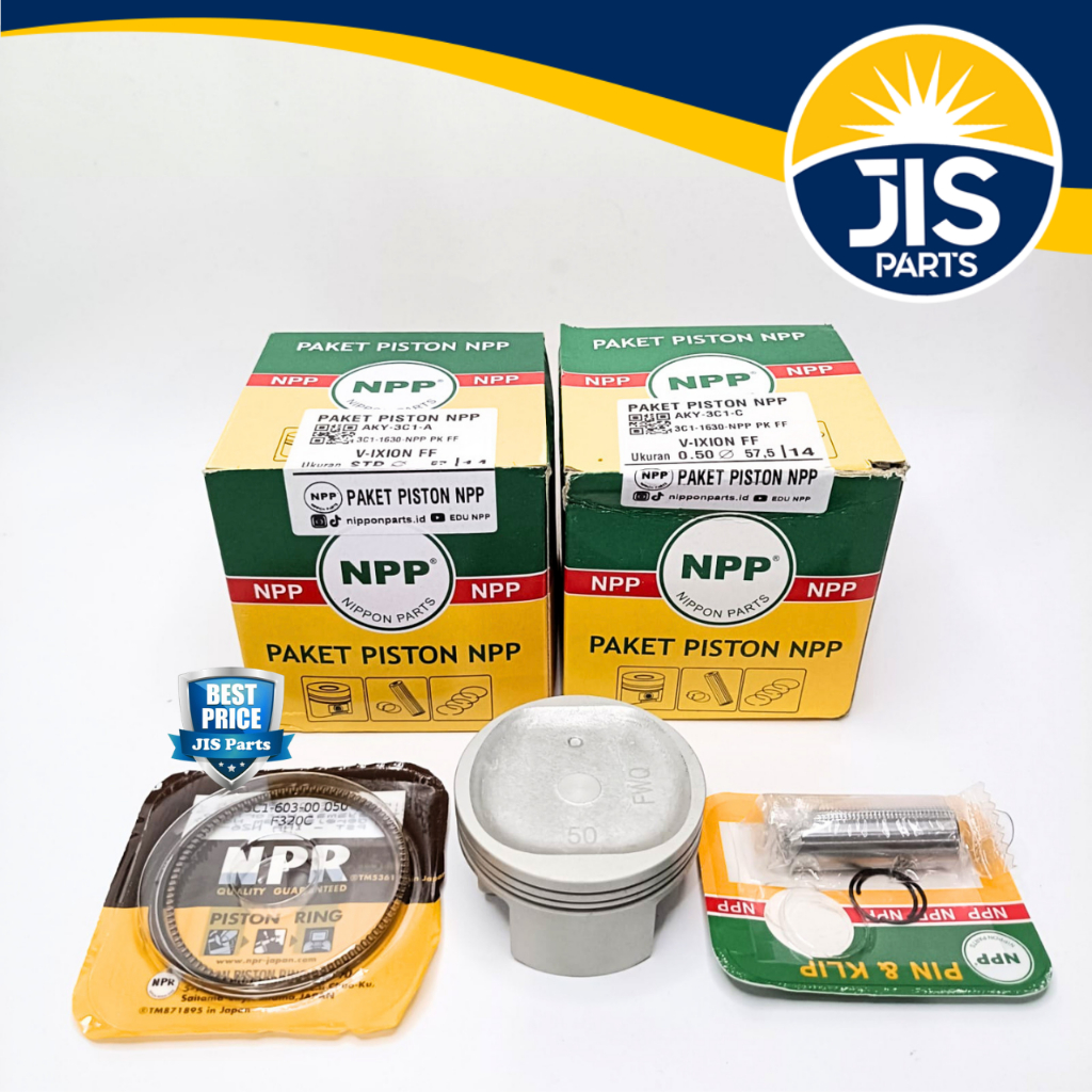 PISTON SEHER KIT VIXION OLD NEW NPP OVERSIZE STD 50