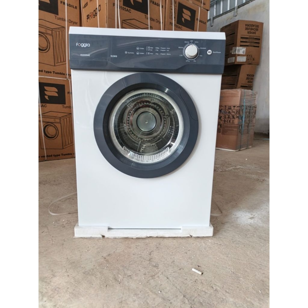 Mesin pengering Foggia 10.5 Kg konversi gas I mesin laundry