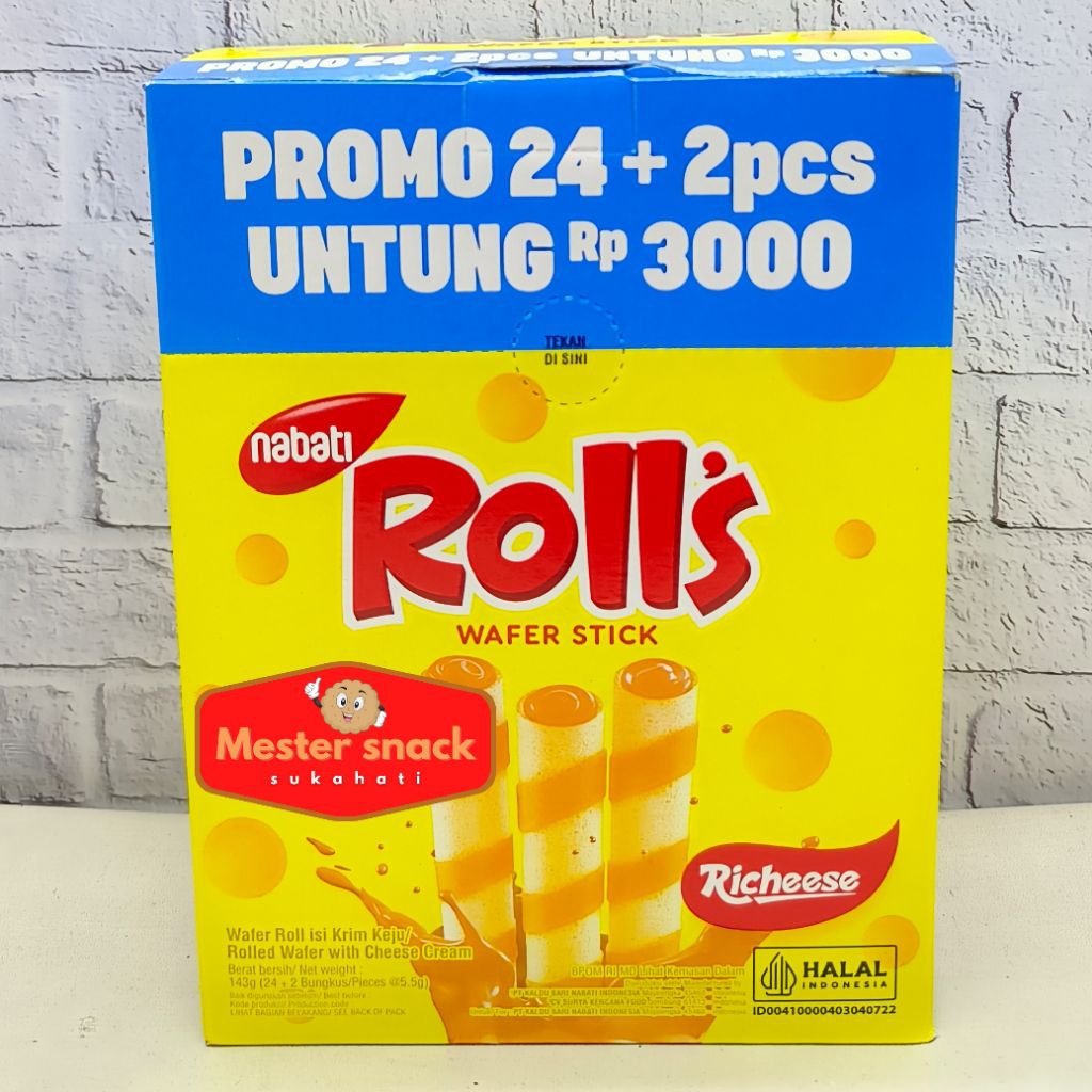 Nabati Rolls | Rolls Keju