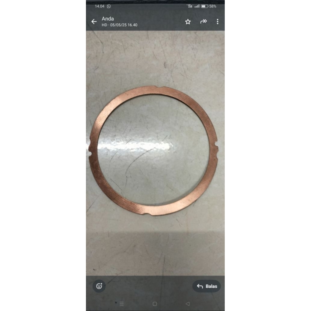 gasket head engine dieael 1105f