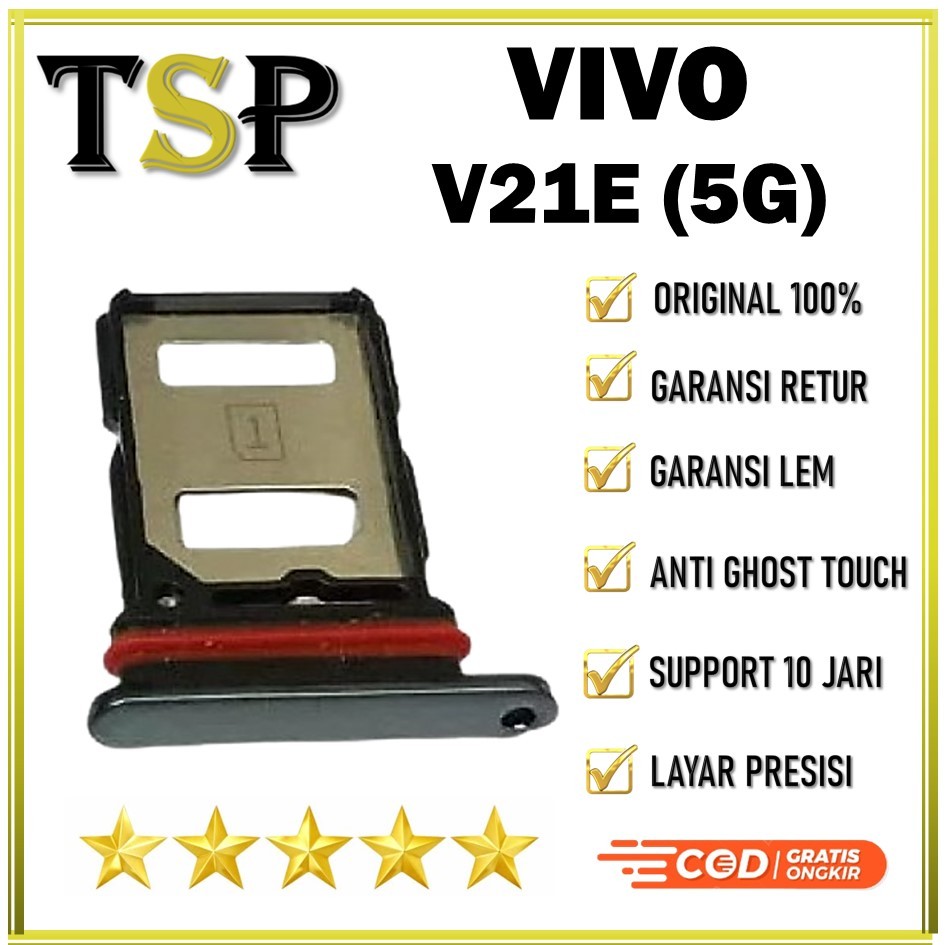 SIMTRAY / SIMLOCK / SIM HOLDER / SIM SLOT VIVO V21E 5G ORIGINAL 100%