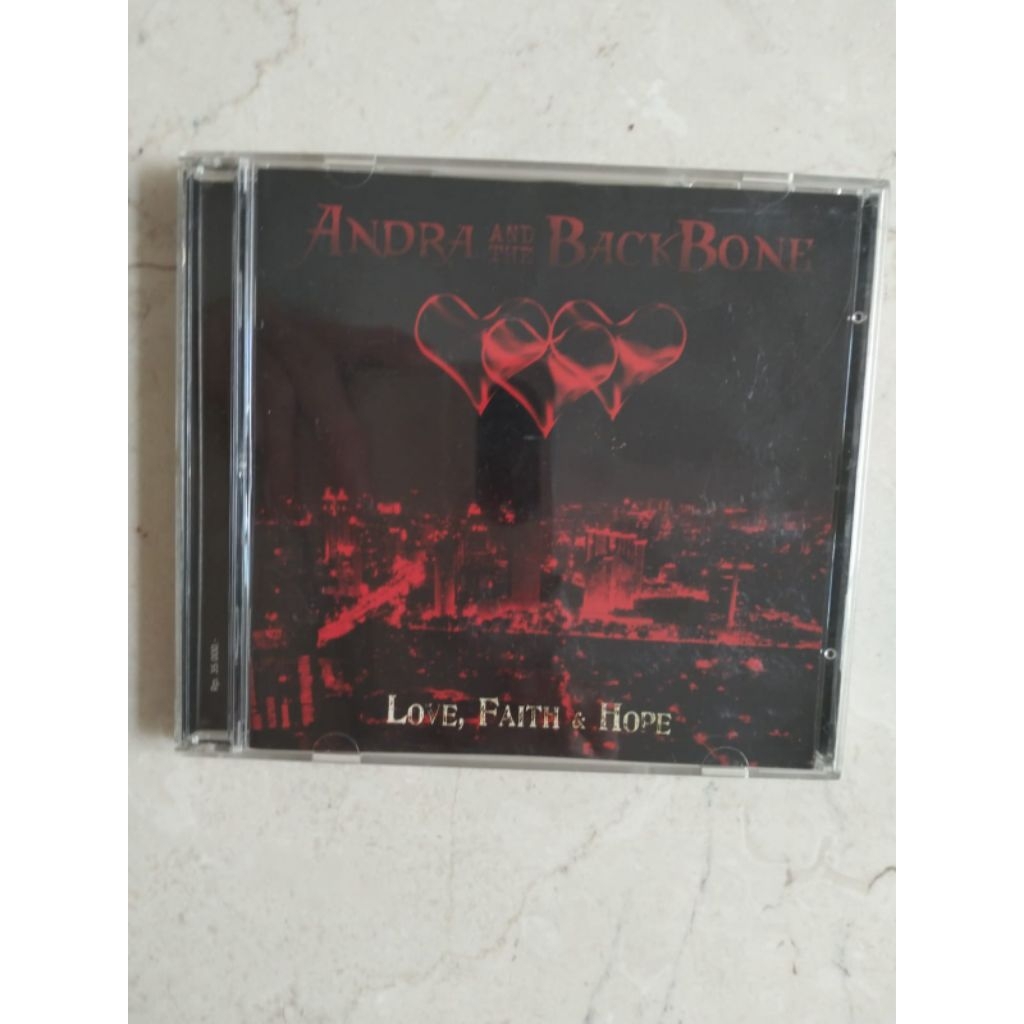 CD Indonesia Andra and The Back Bone - Love, Faith & Hope