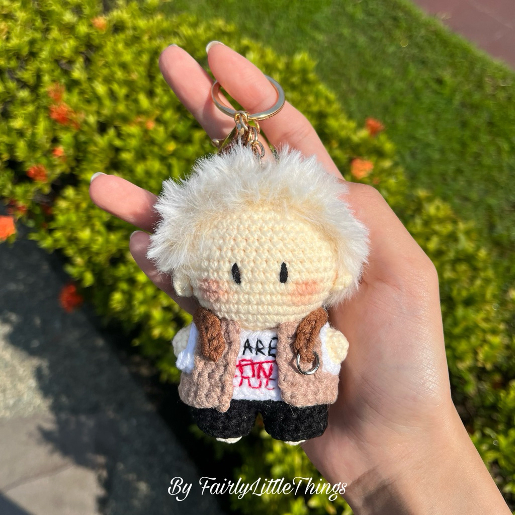 Martin Cortis Crochet/Boneka Rajut Martin Cortis/Martin Cortis Keychain Doll/Martin Cortis Crochet