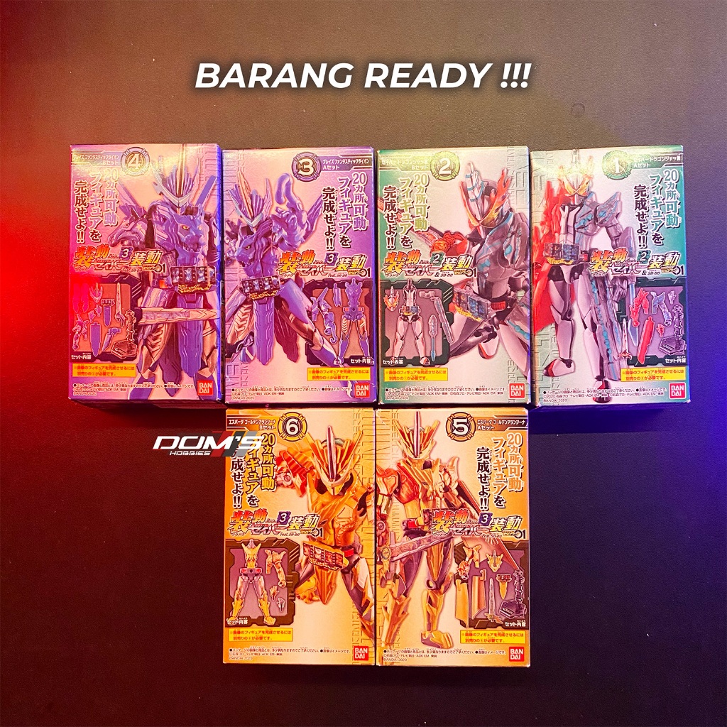 SODO SHODO SO-DO Kamen Rider SABER SERIES Original BANDAI