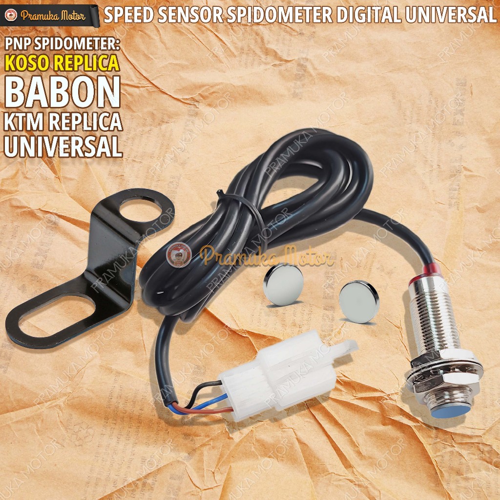Speed Sensor Spidometer Digital Koso RX1N RX2N RX5N KTM Babon Universal Sensor Kilometer Kecepatan P