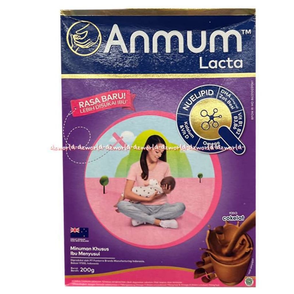 Anmum Lacta coklat 200 gram