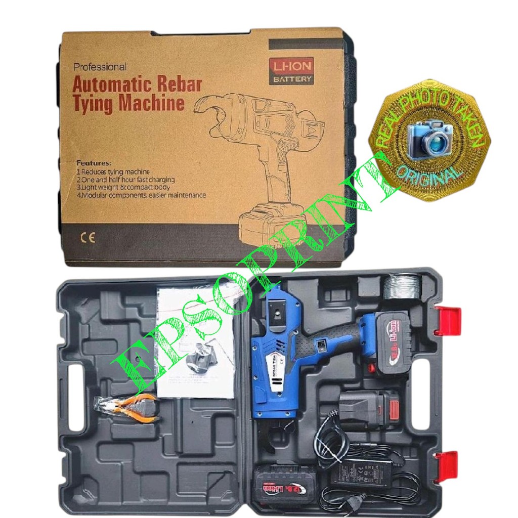 Mesin Bendrat Automatic Tying Rebar BT890 Mesin Pengikat Tulangan Bendrat Cordless 8-34mm
