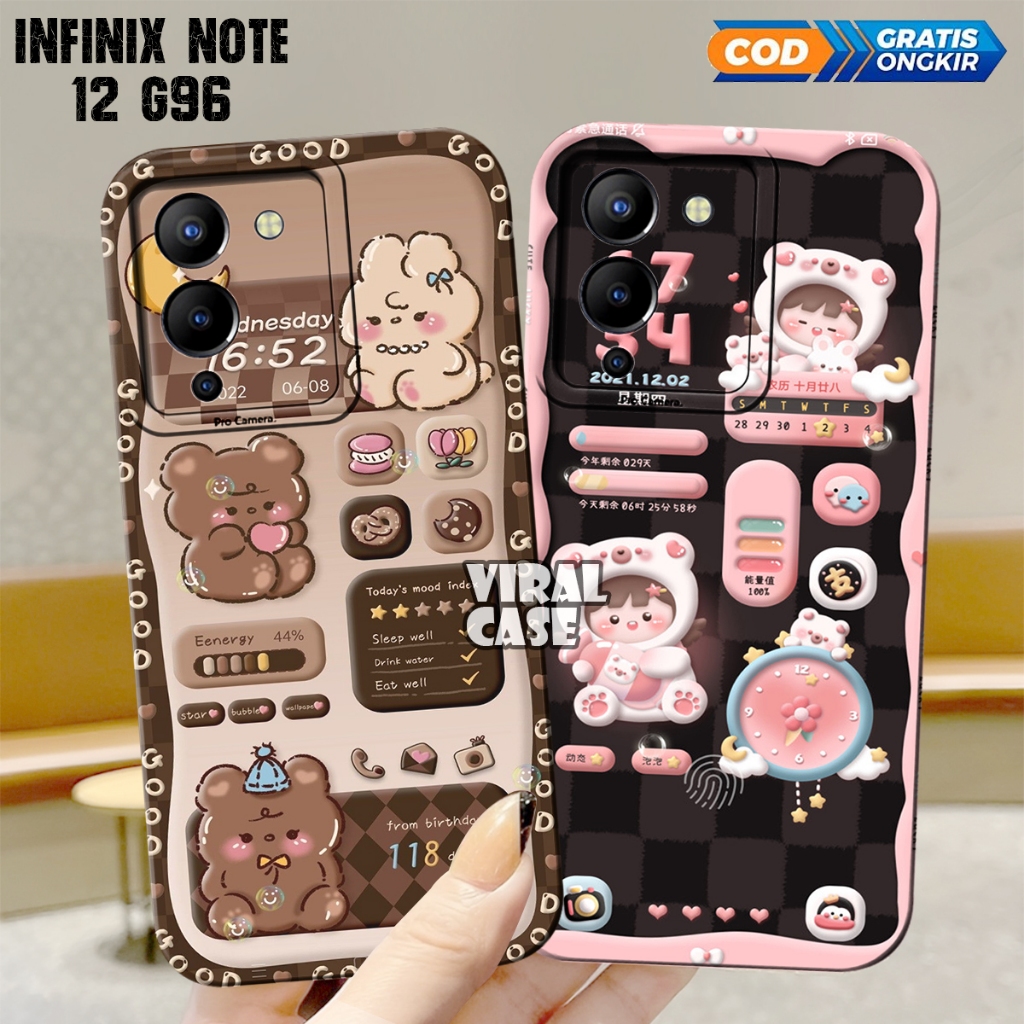 Softcase Pro Camera Case INFINIX NOTE 12 G96 / INFINIX NOTE 12 TURBO 2022 - Silikon Hp Infinix Terba
