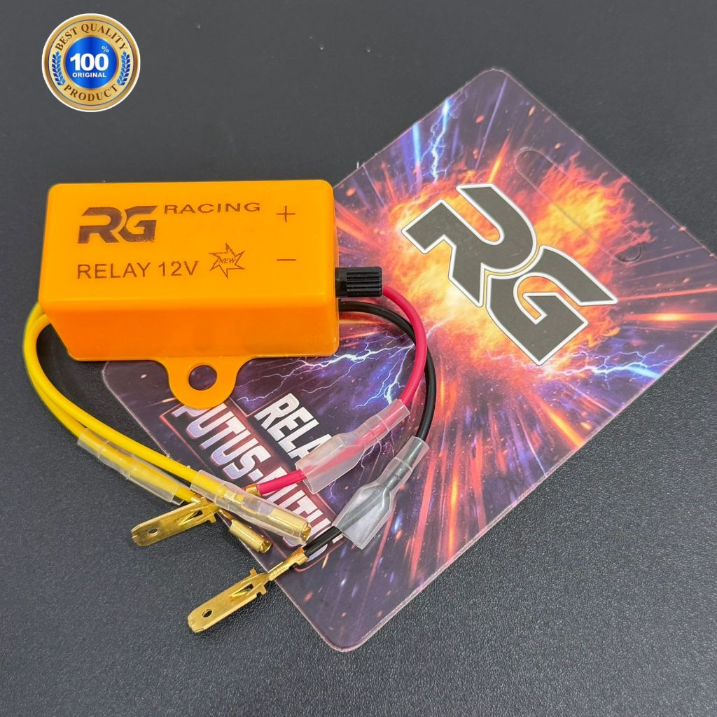 Relay Modul Klakson Putus Ptus / Relay Klakson Putus Putus orange PMJ_MOTOR
