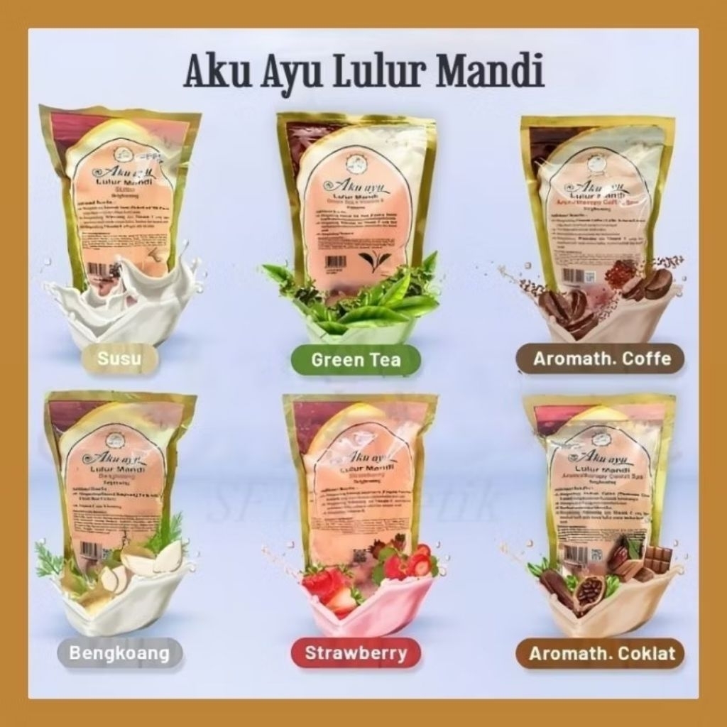 Aku Ayu Lulur Mandi / Lulur Pengantin 250gr