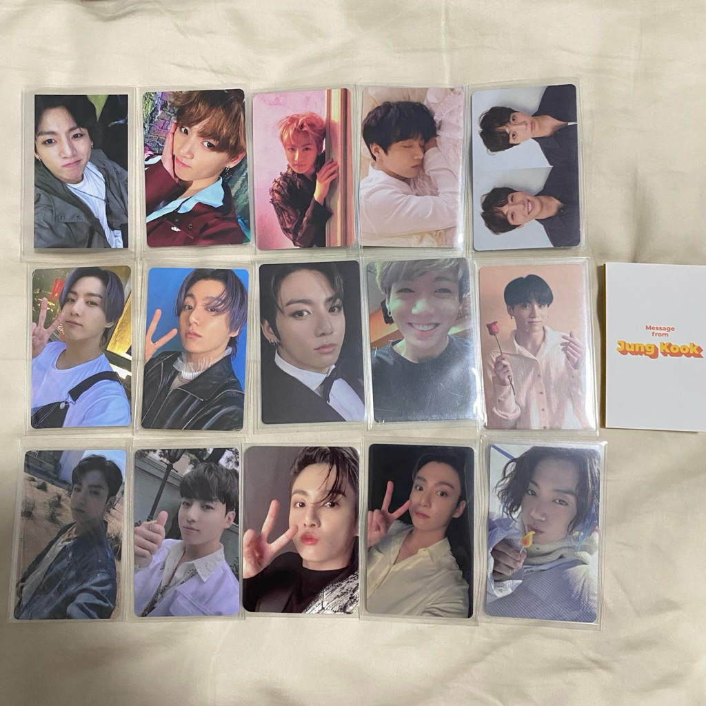 wts photocard pc jungkook bts jk hyyh ynwa love yourself answer her tear o r u e butter lucky draw l