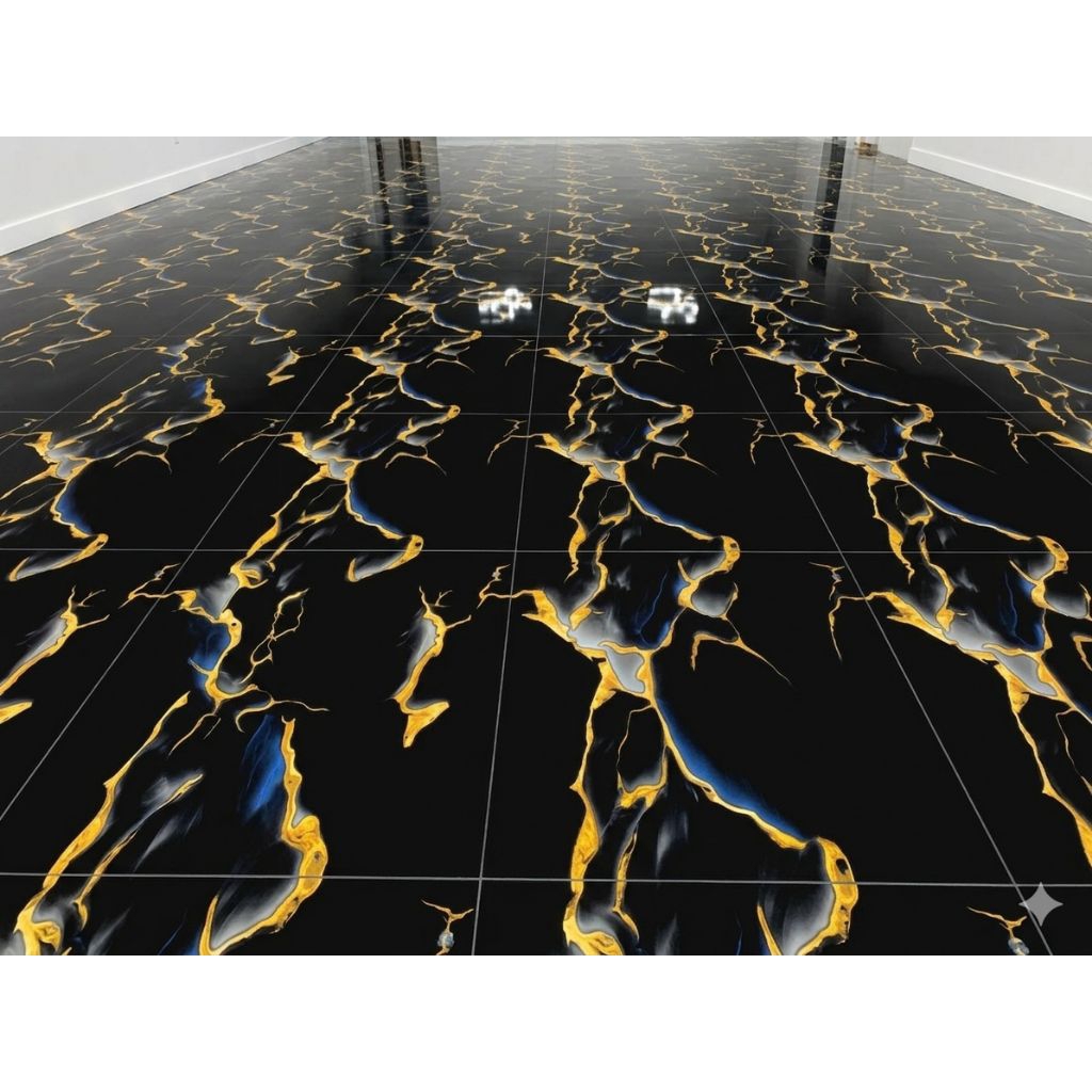 jual granite lantai 60x60 hitam gold