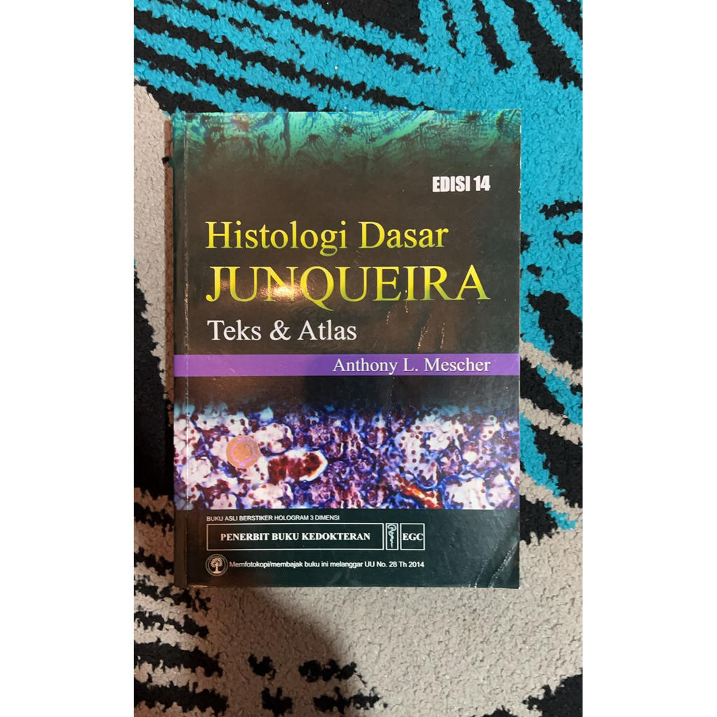 (PRELOVED) Buku Ajar Histologi Dasar Junqueira Edisi 14 - Ringkas, Terstruktur, dan Komprehensif