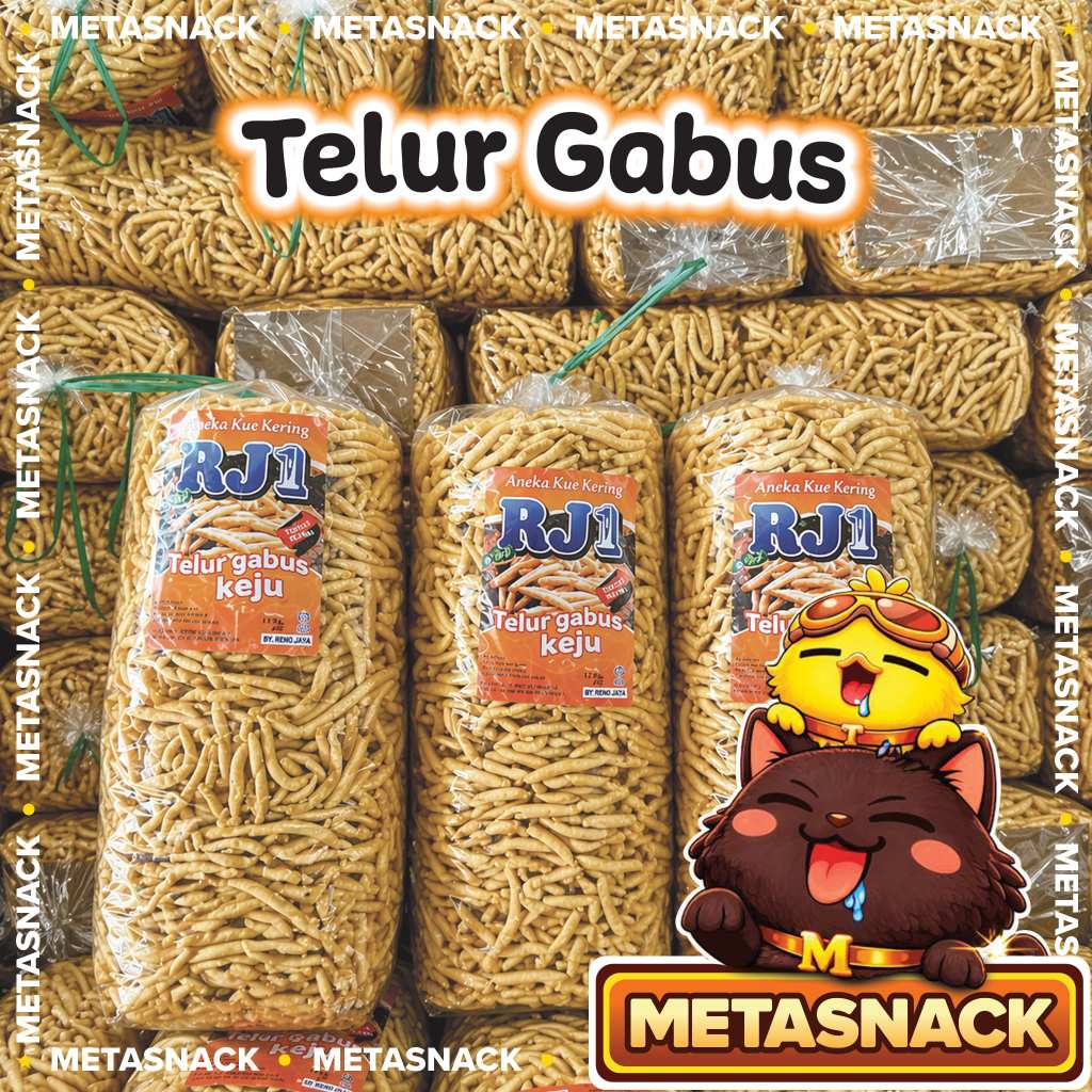 [METASNACK] 1 Ball Telur Gabus Keju 700gram - Tekstur Lembut, Rasa Gurih, Halal