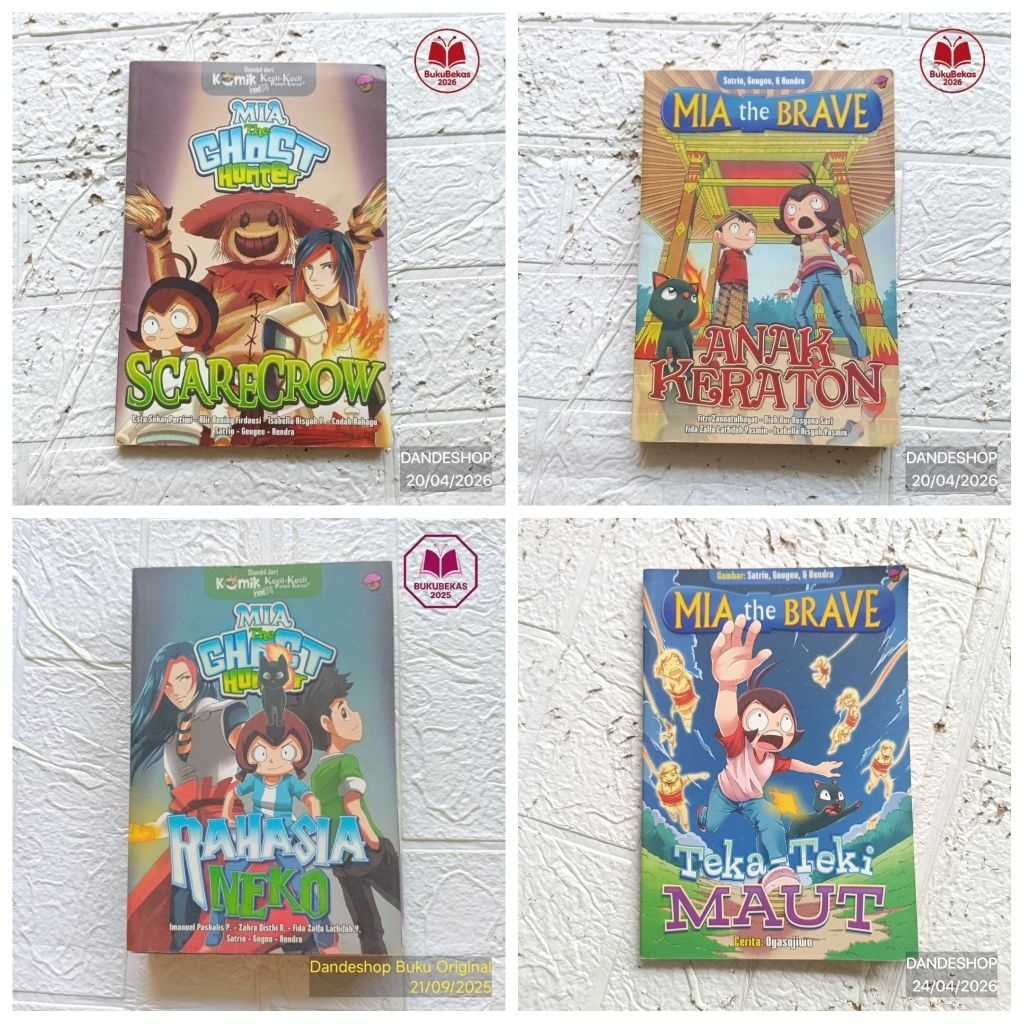 Mia The Brave Ghost Hunter - Komik Next G Kecil Kecil Punya Karya KKPK Bekas Preloved