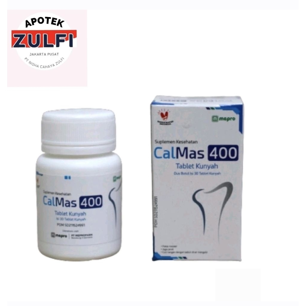 Calmas 400 Tablet Peninggi Badan 1 Botol isi 30