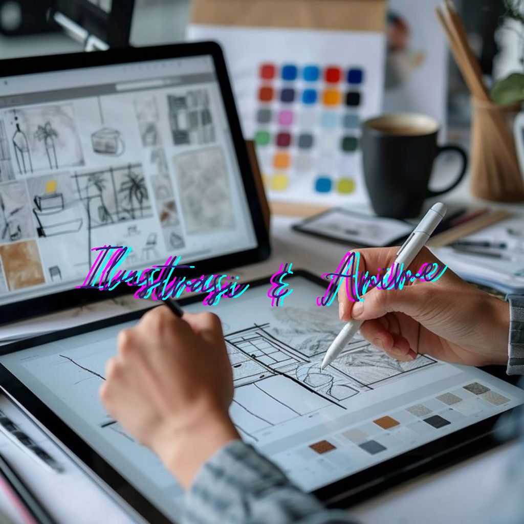 Jasa Ilustrasi & Gambar Anime