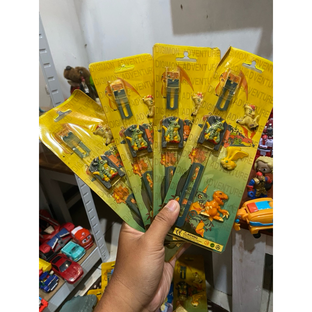 Jam Karakter Digimon Jadul New Old Stock