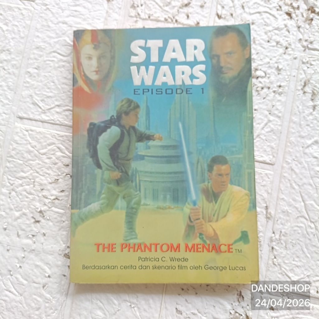 Star Wars Episode 1 The Phantom Menace - Novel Bekas Preloved