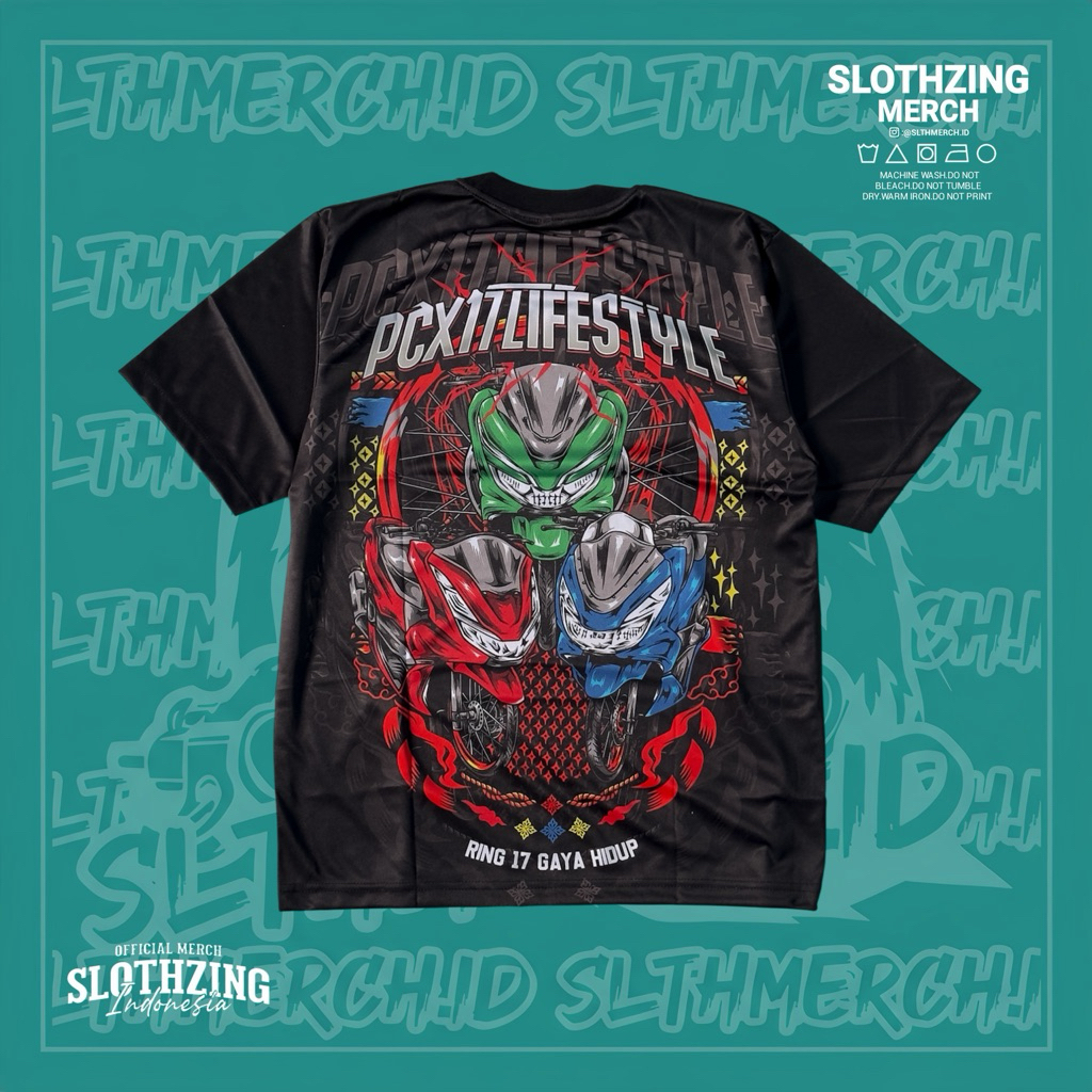 JERSEY THAILAND STYLE | PCX 17 LIFESTYLE | SLOTHZING INDONESIA