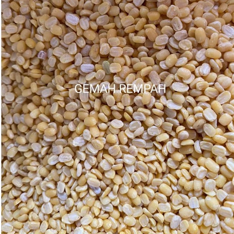 Kacang Hijau Kupas Pilihan Kualitas Bagus / Kacang Hijau Kupas 1 kg / Kacang Hijau Kupas 500gr