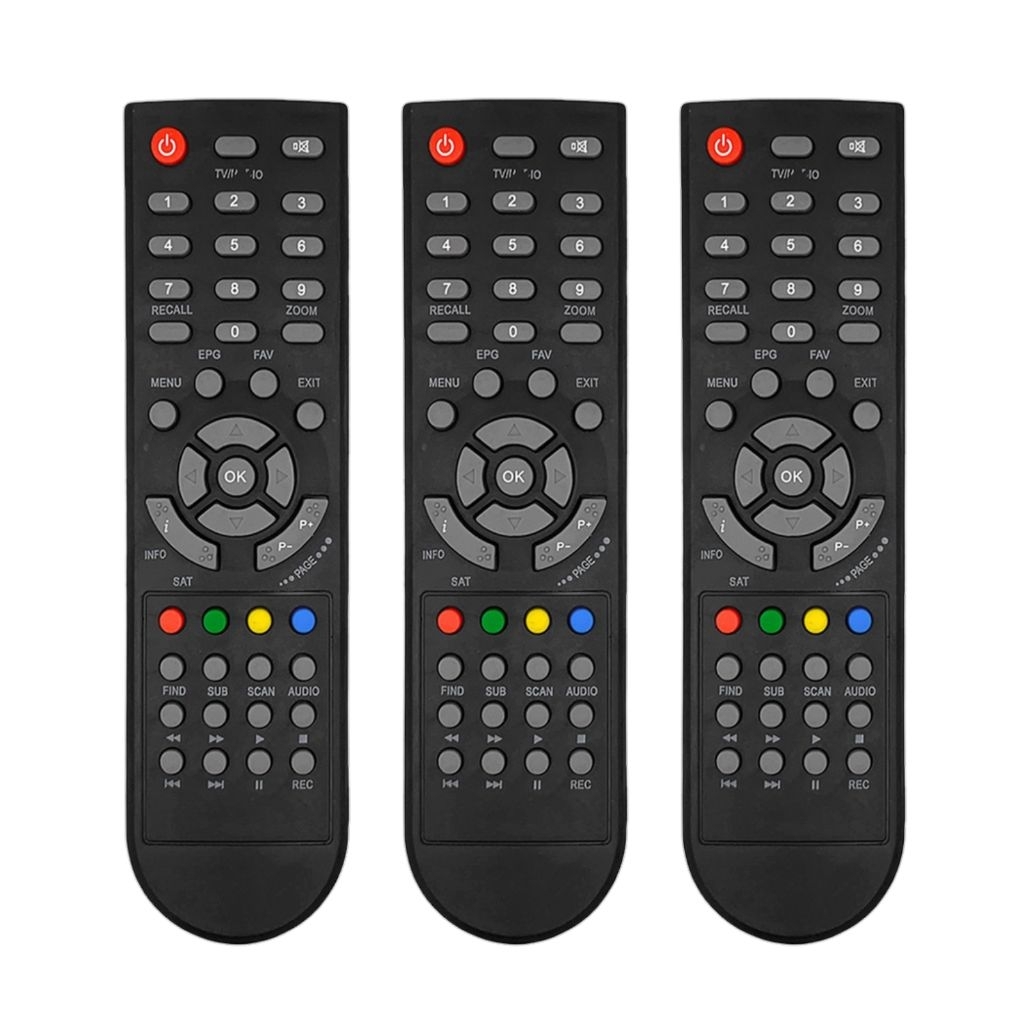 Remote STB Tanaka T2, versi V1, V2, T2 New, T2 Jurrassic