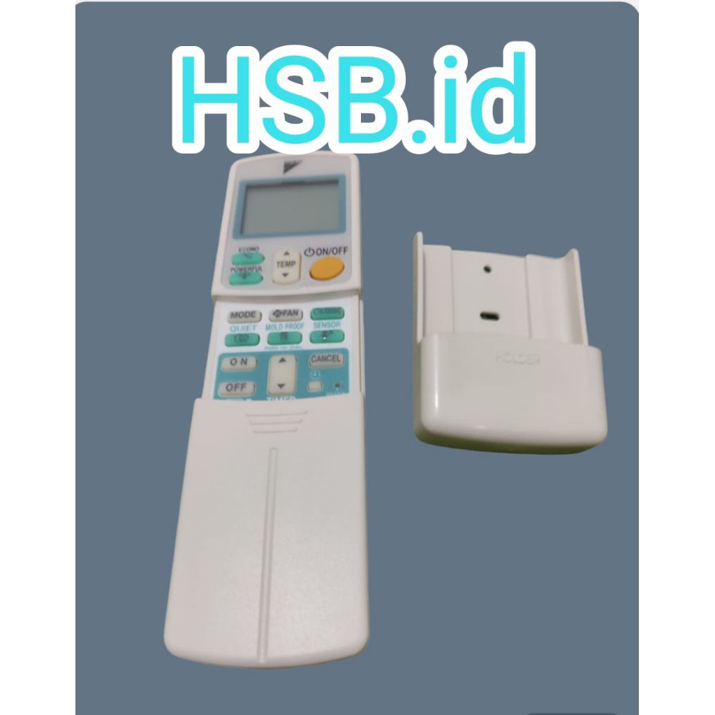 REMOT CONTROL IN DOOR AC DAIKIN THAILAND 1/2PK SAMPAI 2PK ORIGINAL BARU