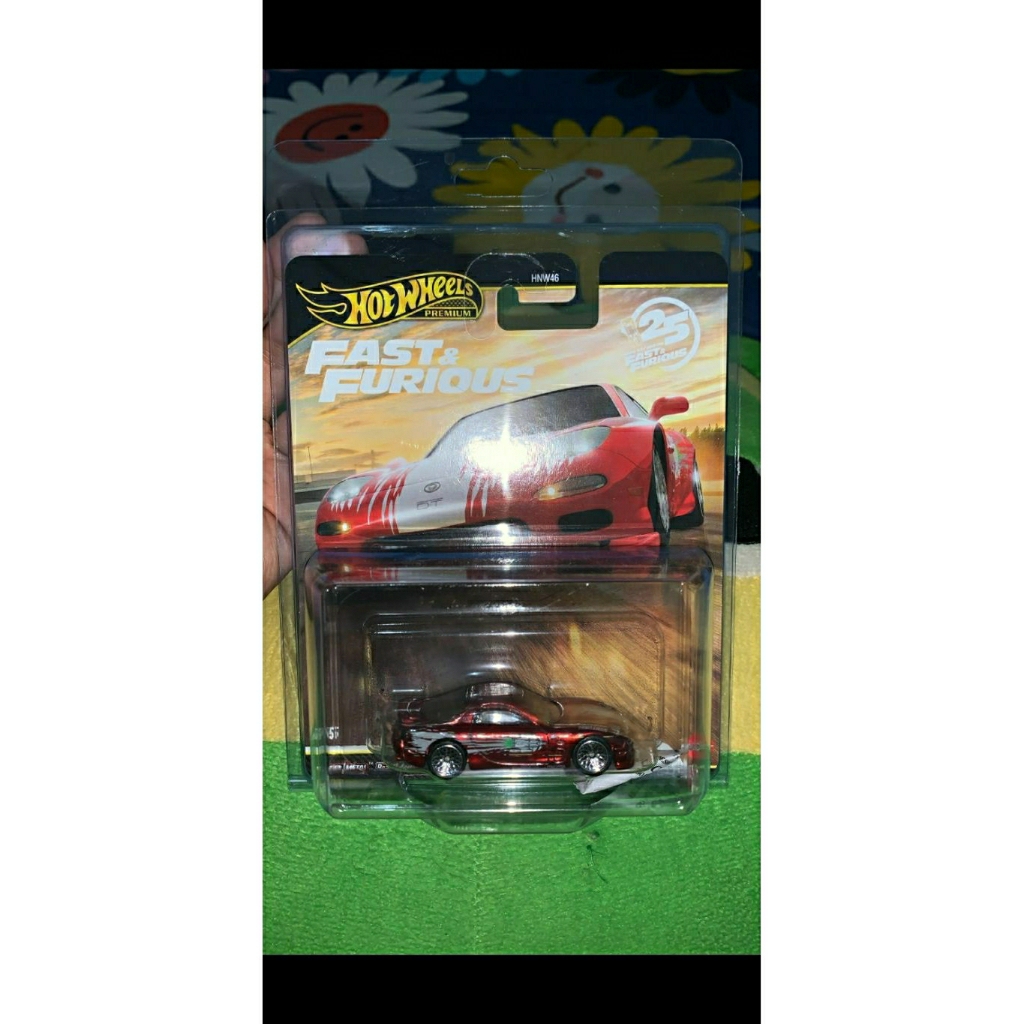 HOTWHEELS PREMIUM MAZDA RX-7 Fast & Furious