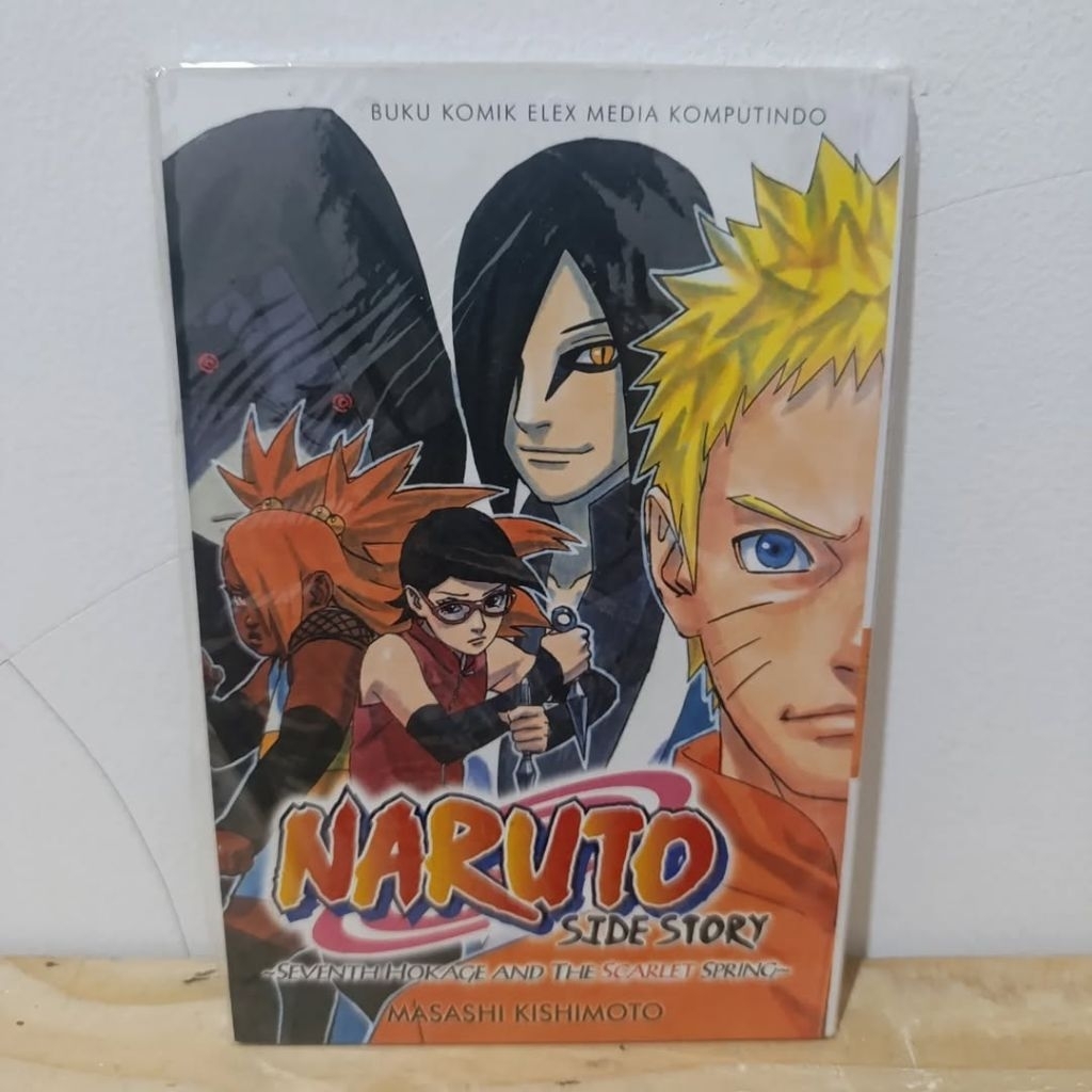 Buku Komik NARUTO Side Story - Seventh Hokage and The Scarlet Spring (Original)