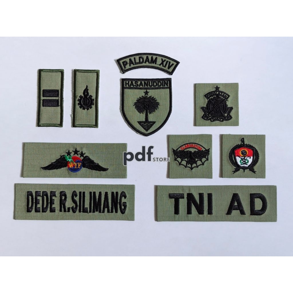 ATRIBUT / BRIVET PDL TNI AD (MALVINAS / PRIMA)
