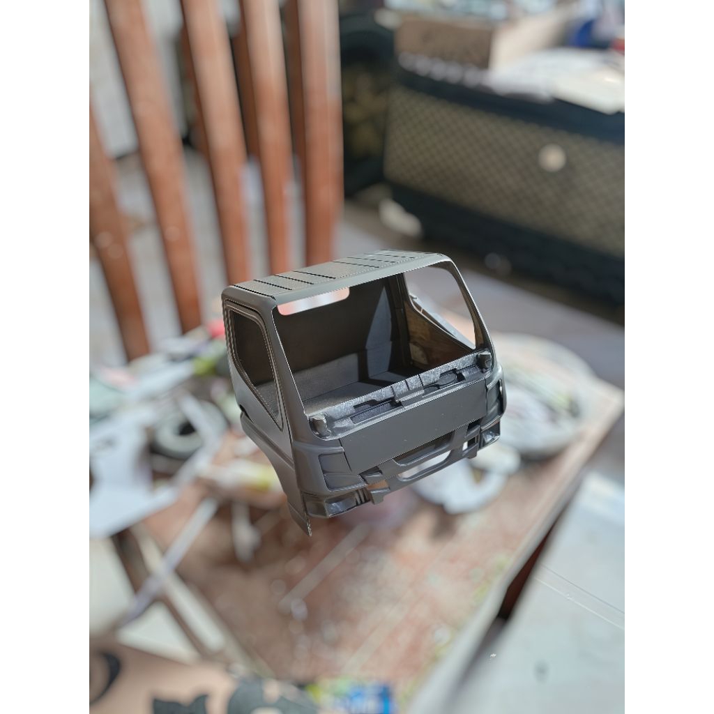 kabin miniatur truk skala 14