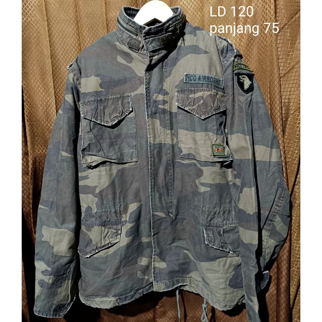 jaket kanvas army camo jaket m65 loreng jaket parka army jaket military army m65 jaket m65 jaket mil